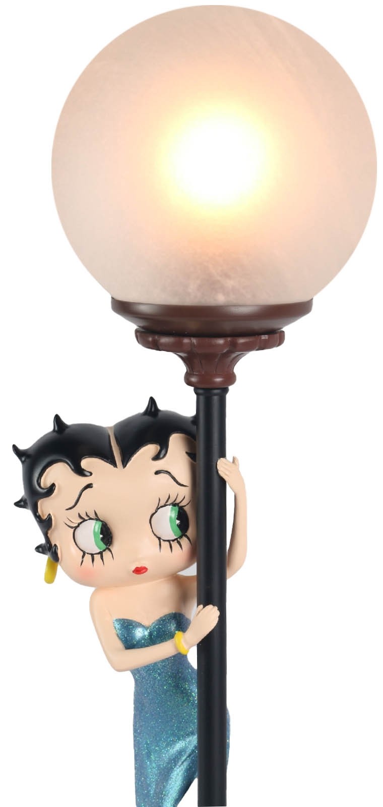 Betty Boop Hide & Seek Lamp Blue Dress 48cm - Betty Boop Lamps