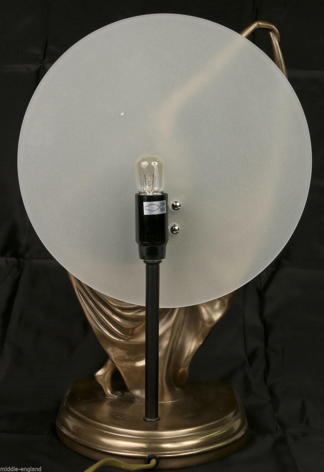 Art Deco Dancing Lady Figurine Table Lamp Free Bulb More Views Art Deco Dancing Lady Figurine Table Lamp