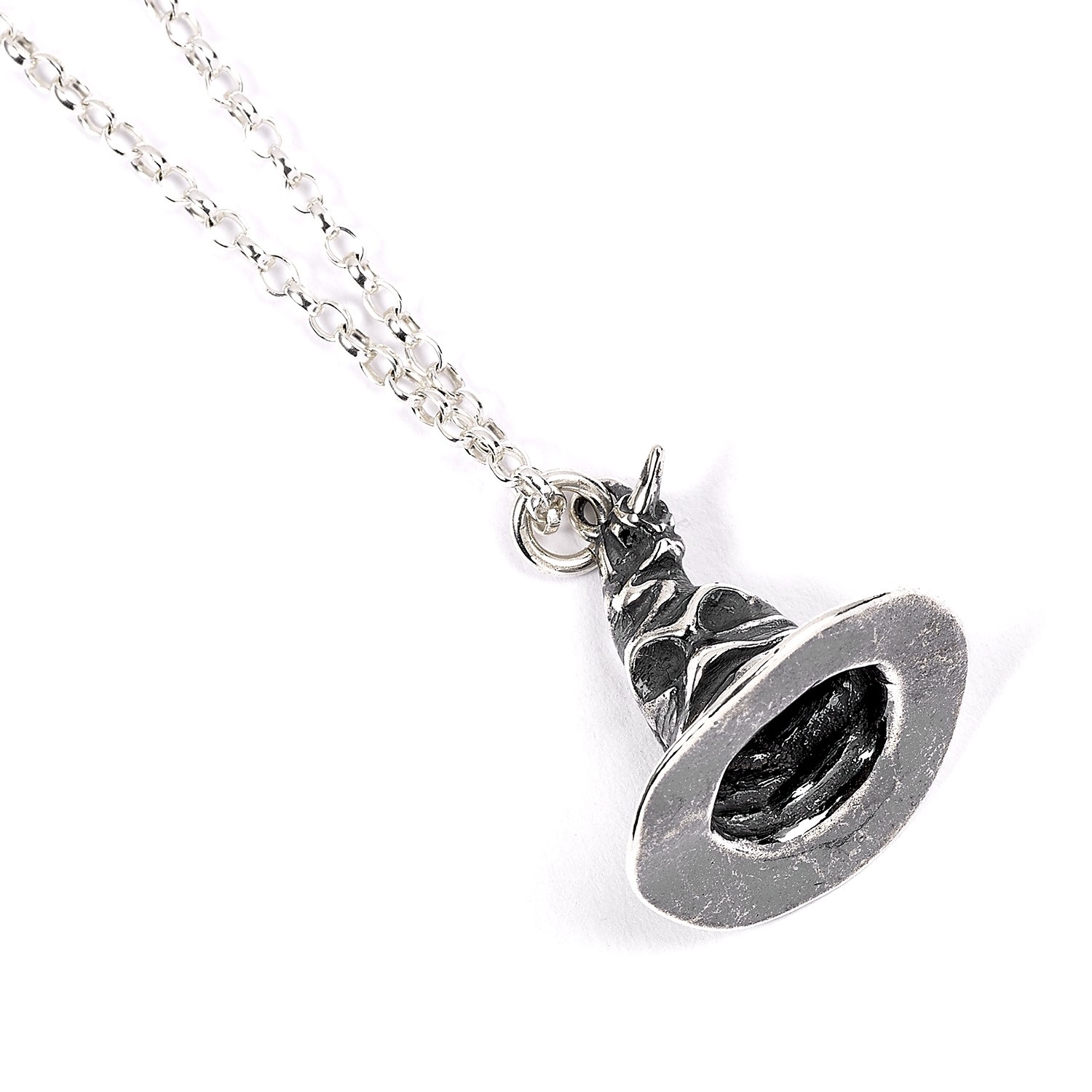Official Harry Potter Sterling Silver Sorting Hat Necklace