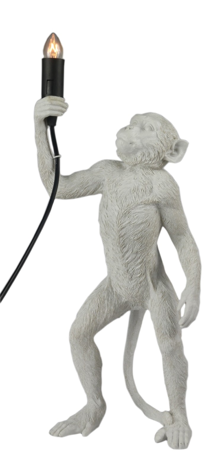 Monkey Holding Candle Lamp + Free Bulb 40cm