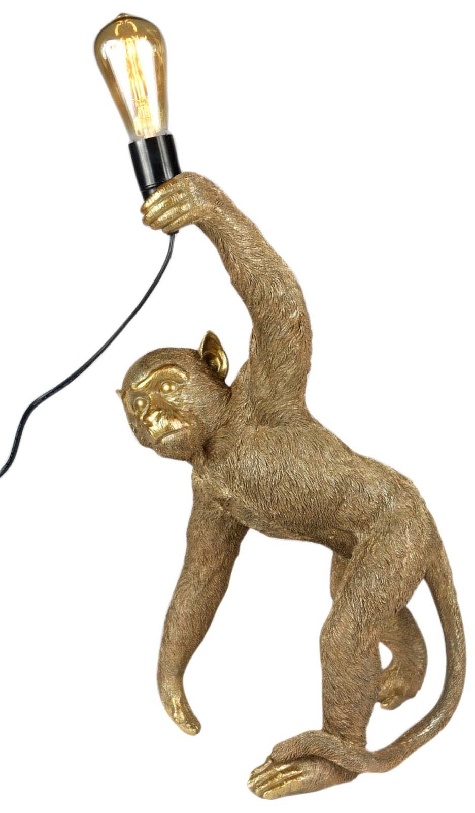 Crouching Monkey Table Lamp + Free Bulb 60cm