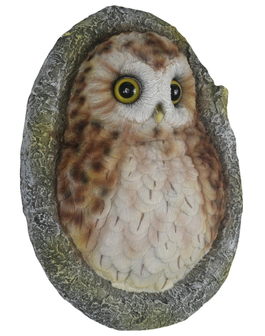Owl Wall Plaque 21.5cm