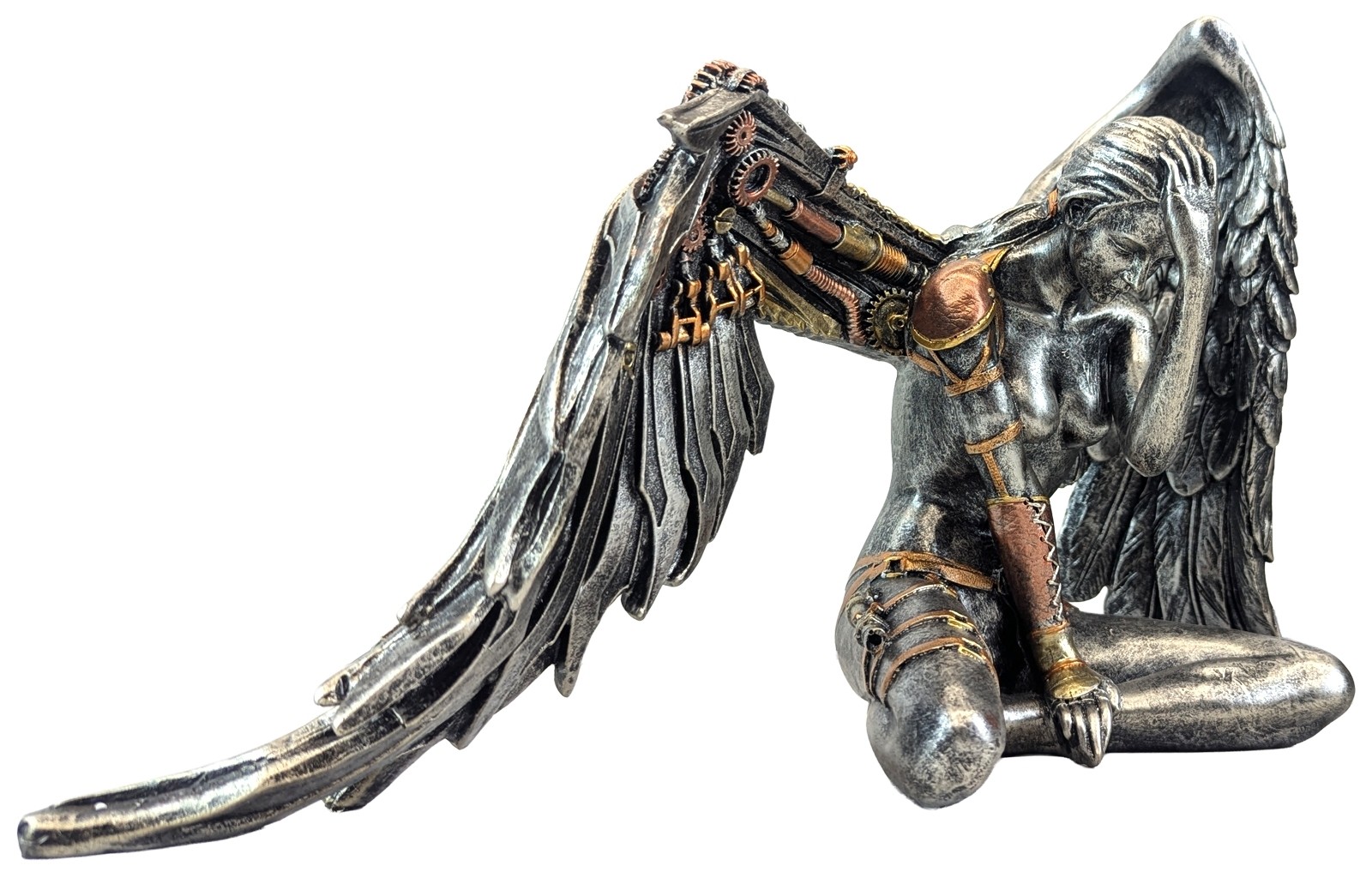 Steampunk Sitting Angel 37cm