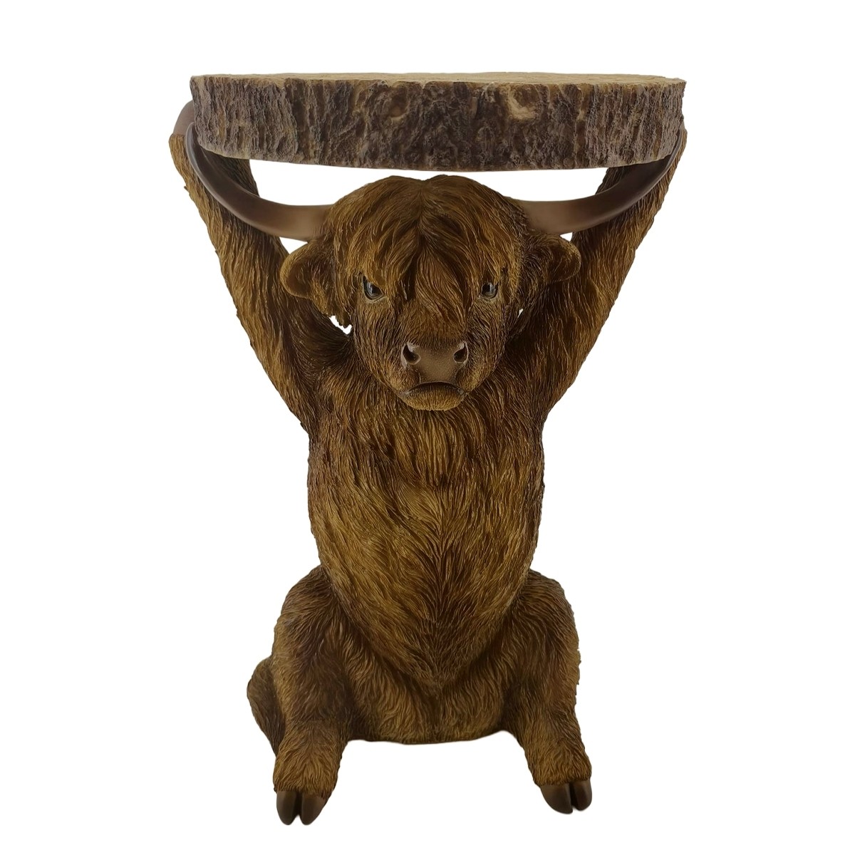Highland Cow Table 35cm