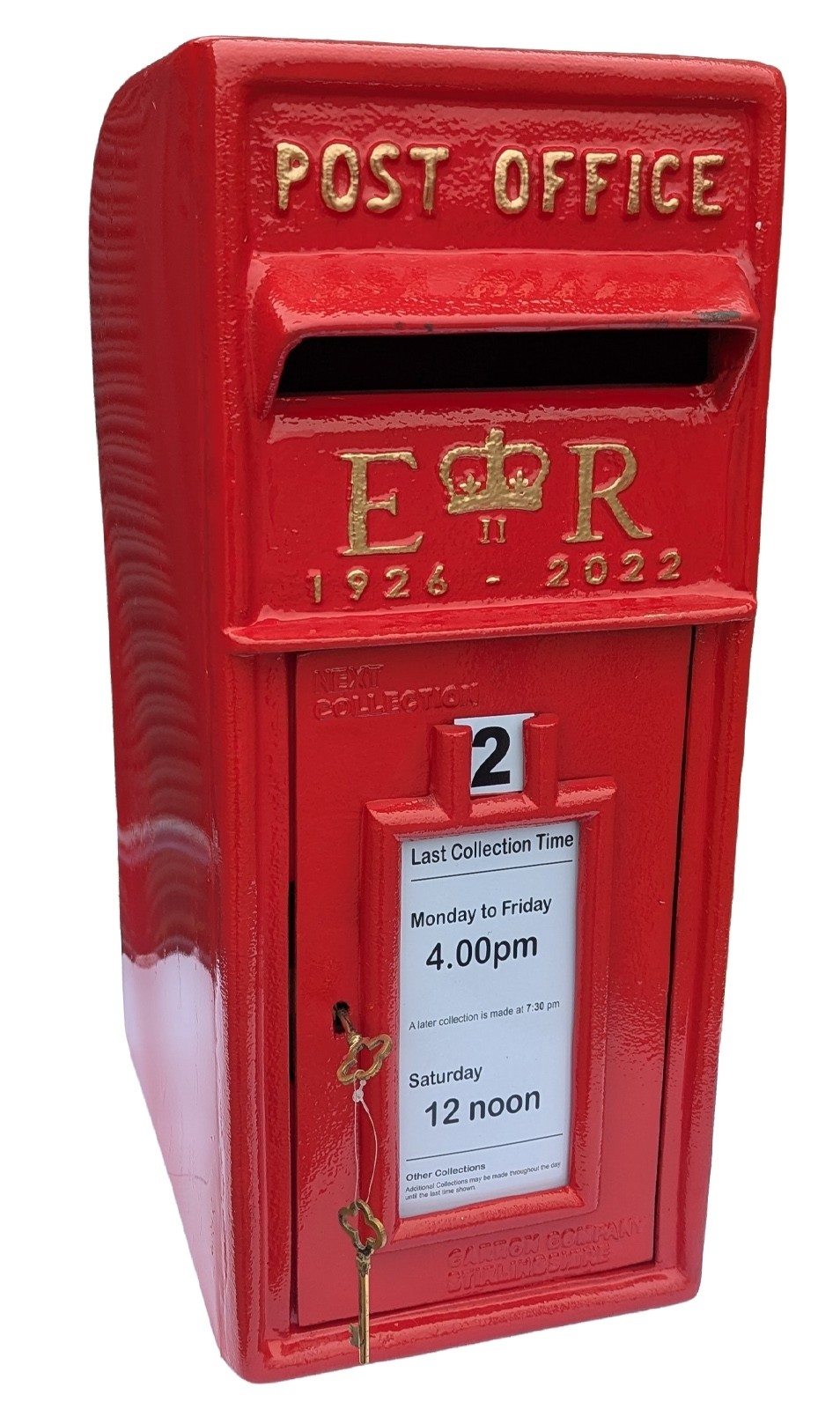 ER 1926 - 2022 Post Box Red 57cm