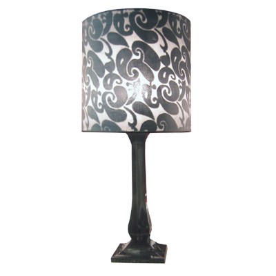 Modern Acrylic Base Lamp with Shade + FREE BULB