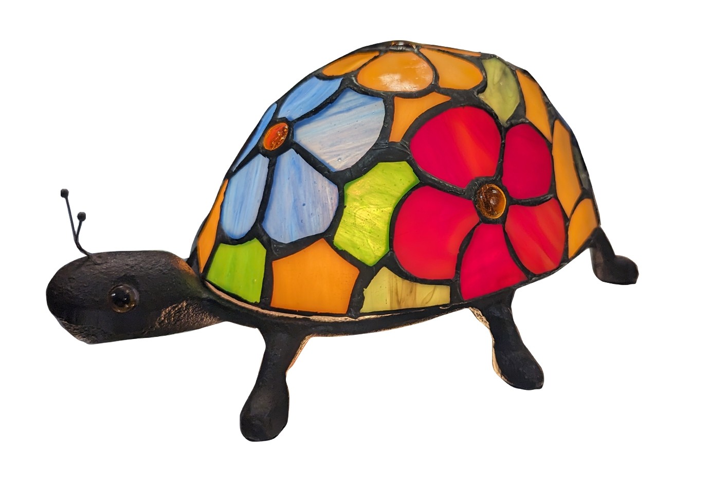 Beetle Lamp Flower  Design 22cm + Free Bulb