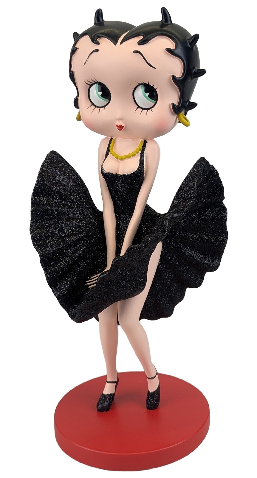 Betty Boop Cool Breeze (Black Glitter Dress) Small 32cm