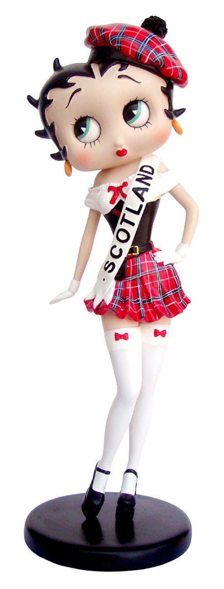 Betty Boop in Scotland Costume 31cm