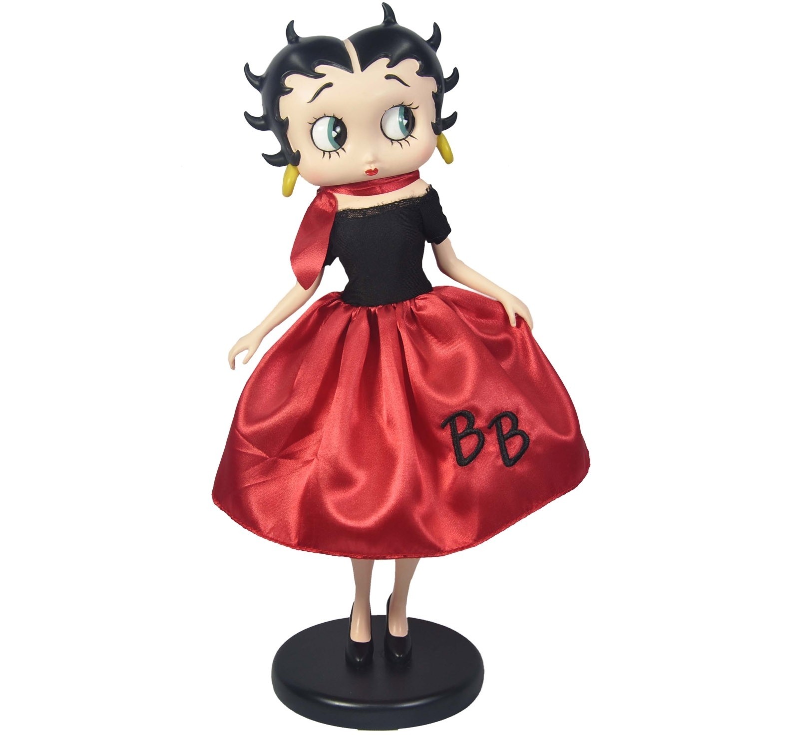 Betty Boop In 50 s Costume With Fabric Clothes 30.5cm