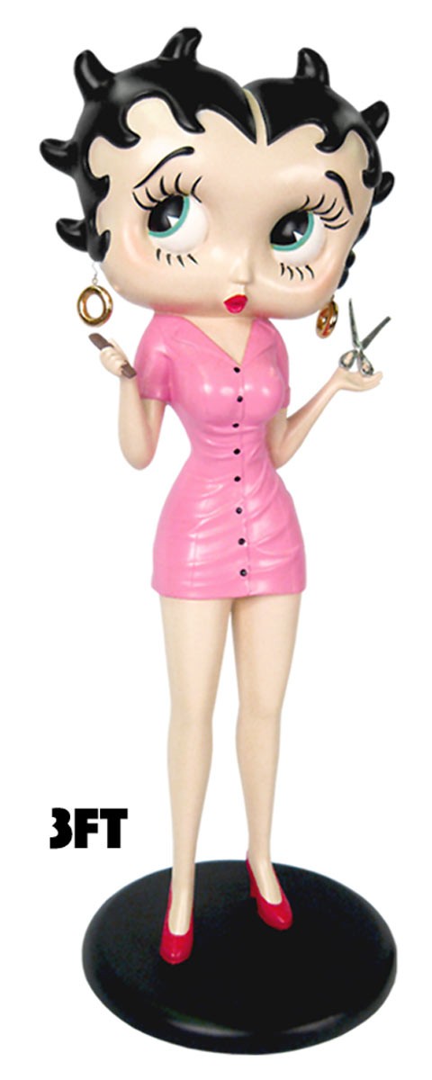 Large Betty Boop Hairdresser - 3ft