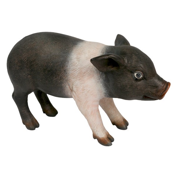 Standing Piglet Sculpture - 39.5cm