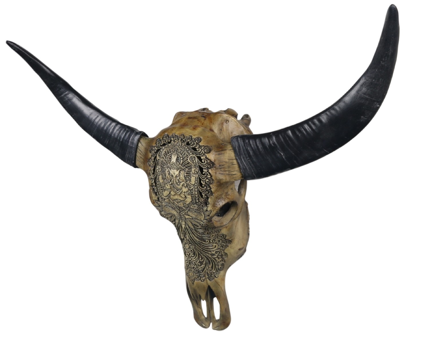 79.5cm Bull Skull Ganesh Wall Hanging