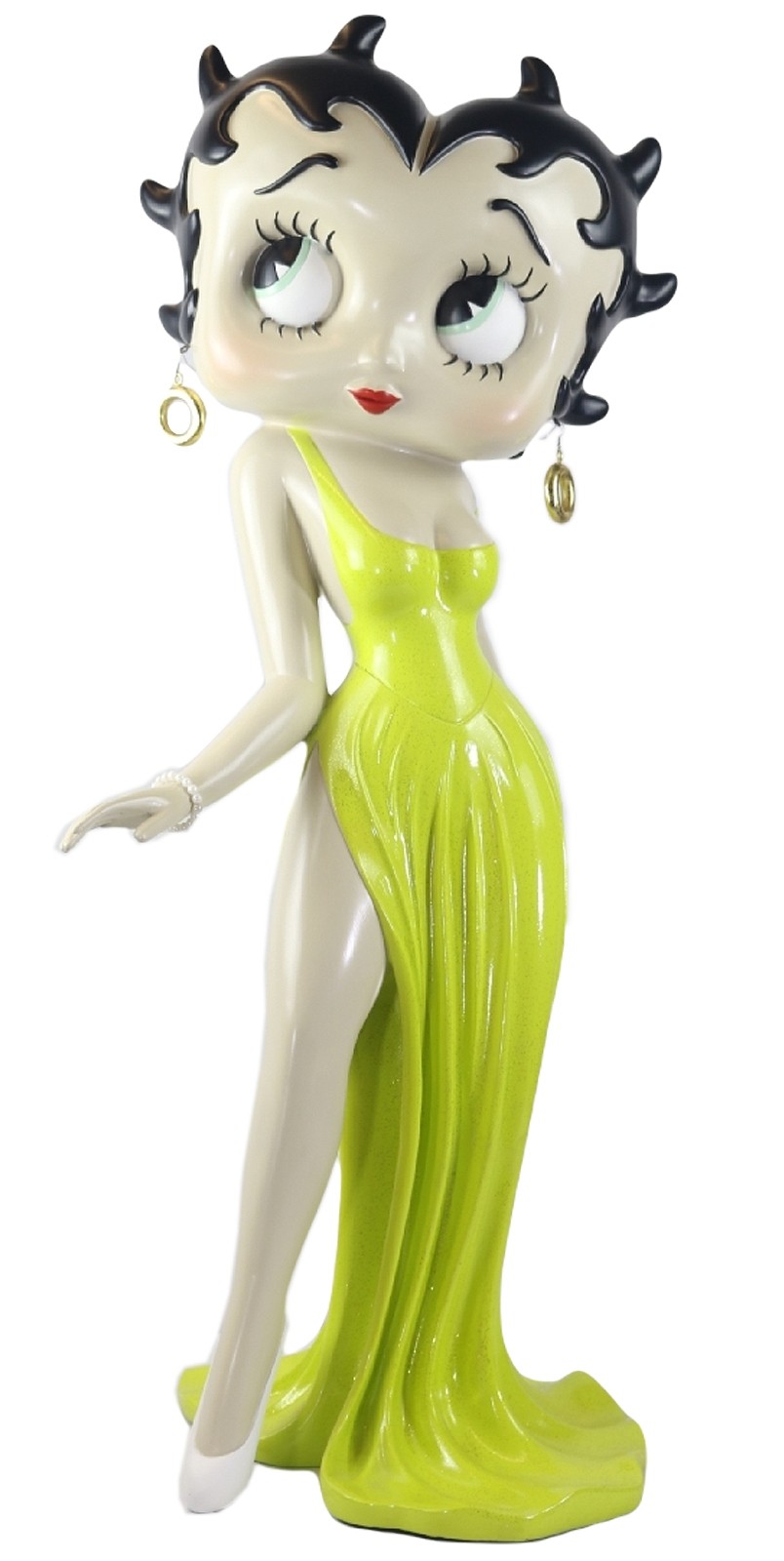 Betty In Full Dress 3ft Lime/Yellow