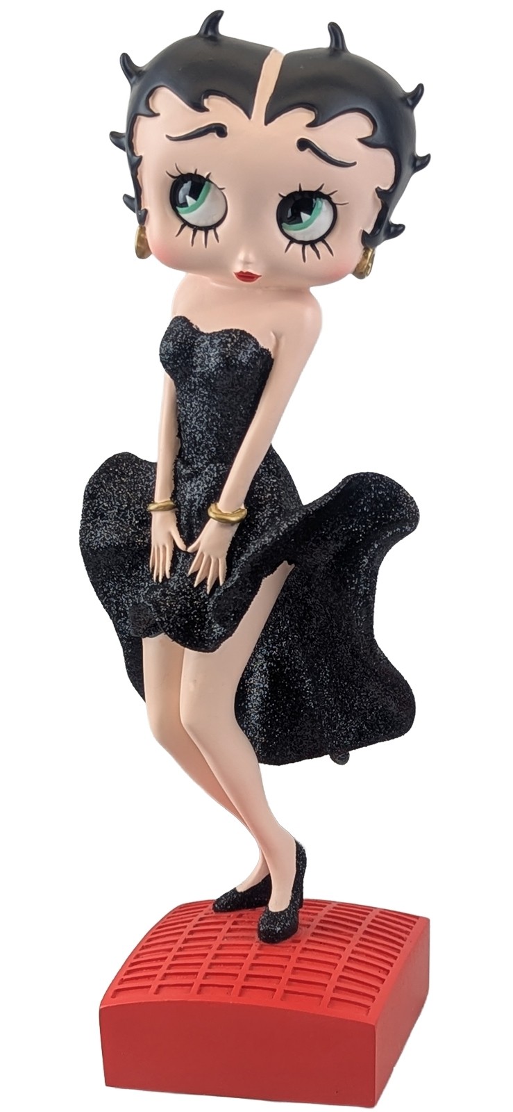 Betty Boop Cool Breeze Posing (Black Glitter Dress) 29.5cm