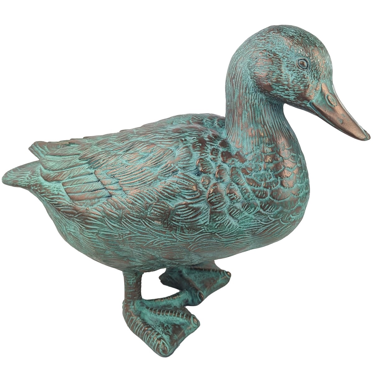 Male Mallard Duck - 48cm - Oxidised Bronze Finish