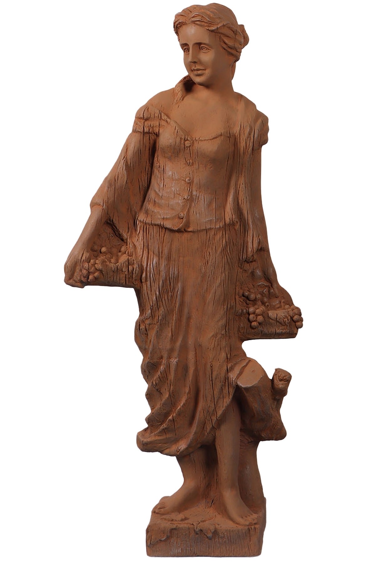 Goddess of Autumn - 116cm - Rusty Finish