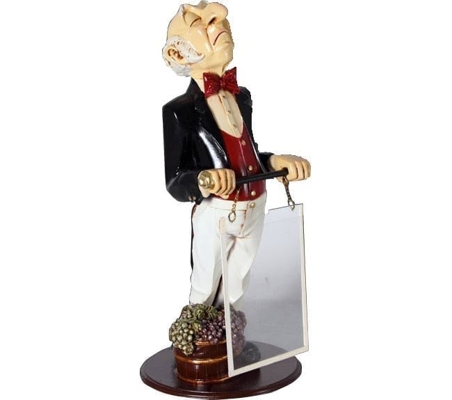 Connoisseur Waiter With Menu Board - 57cm 