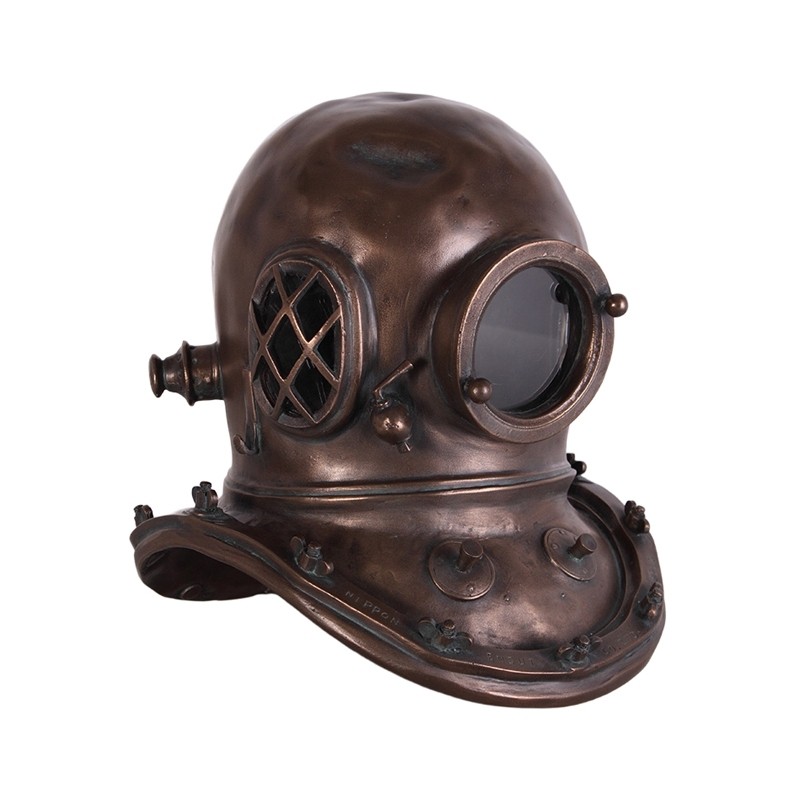 Diving Helmet - Bronze Finish - 41cm