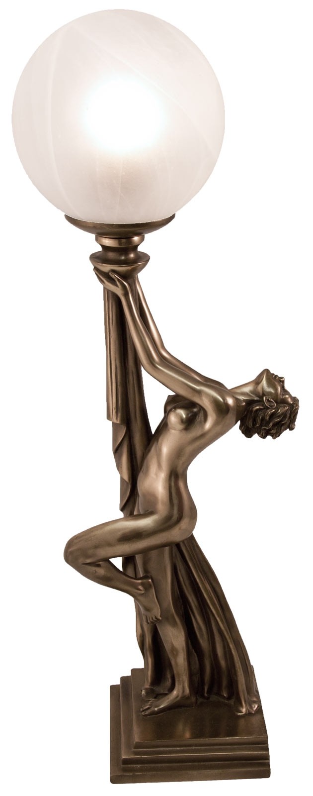 lady figurine table lamps