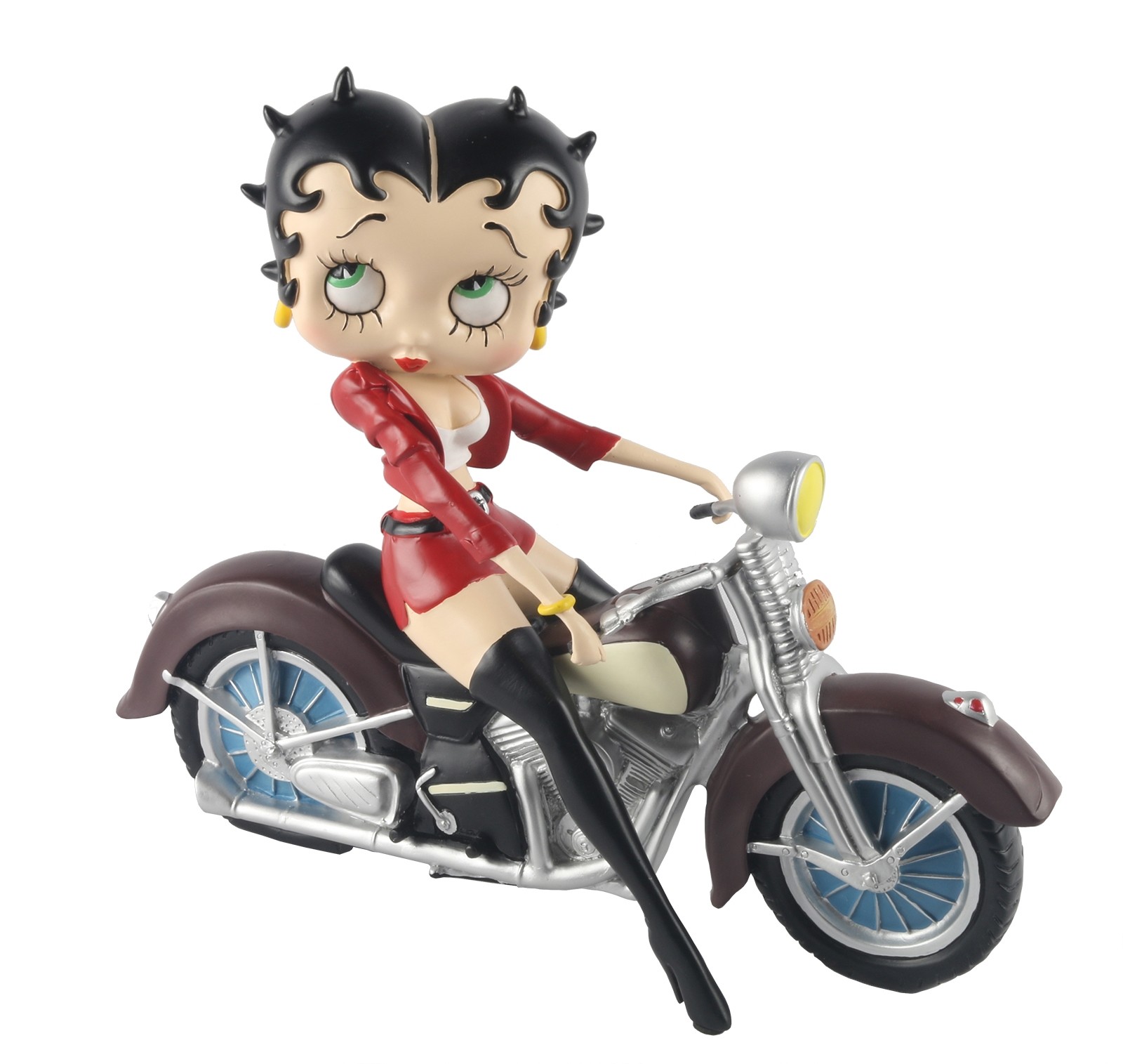 Betty Boop on Motorbike (Red Jacket) 31cm