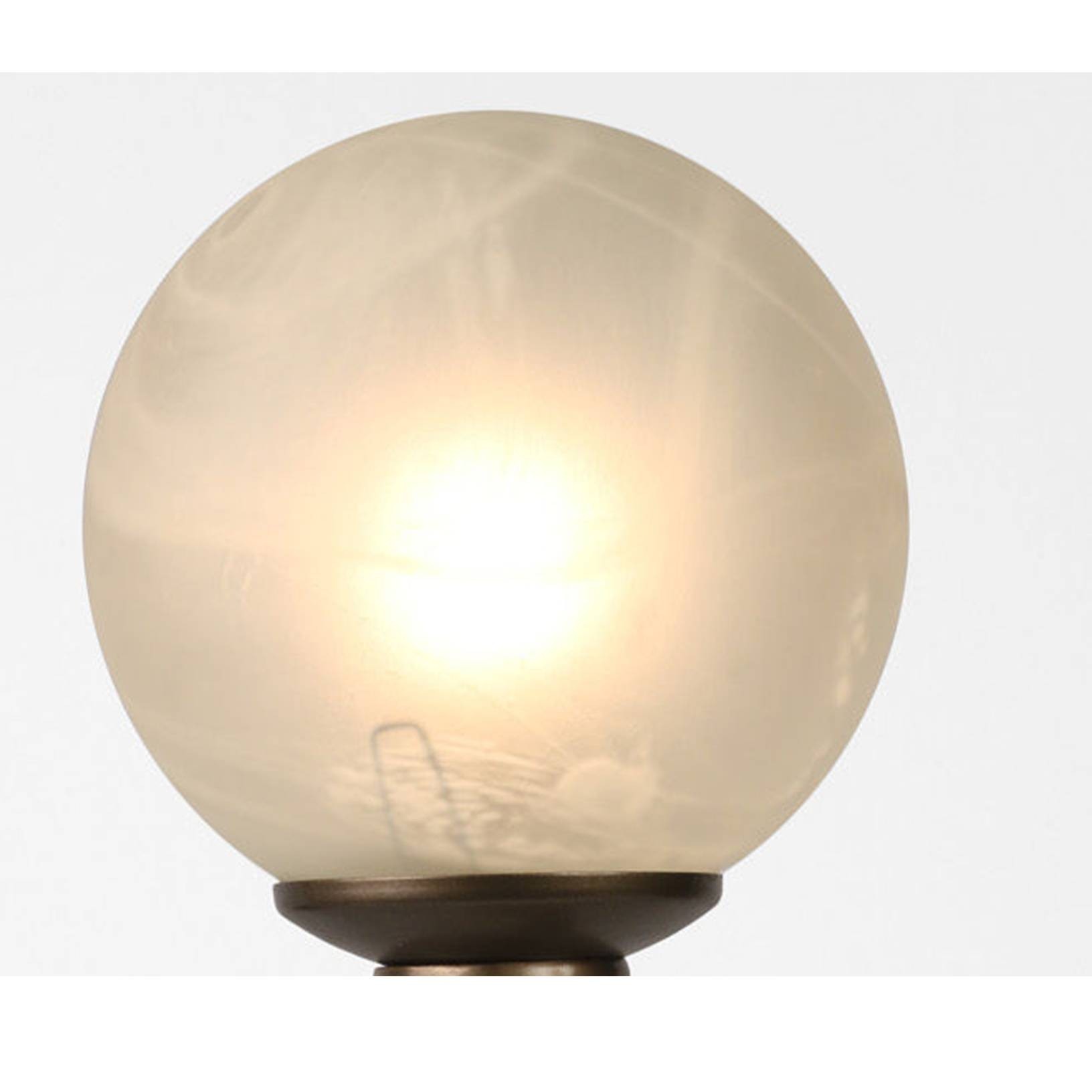 REPLACEMENT SHADE - Art Deco Style Glass Globe Shade 6"