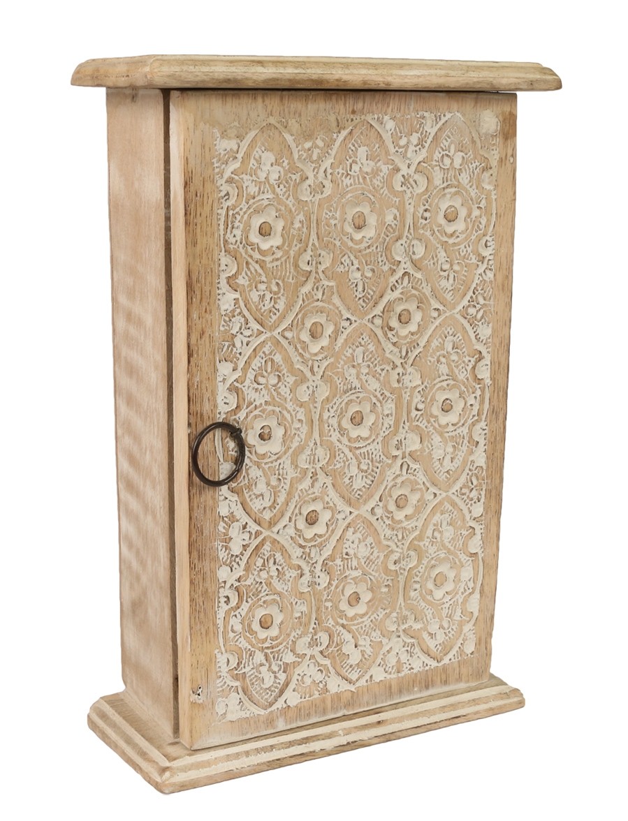 Mango Wood Key Box Sulfi Design