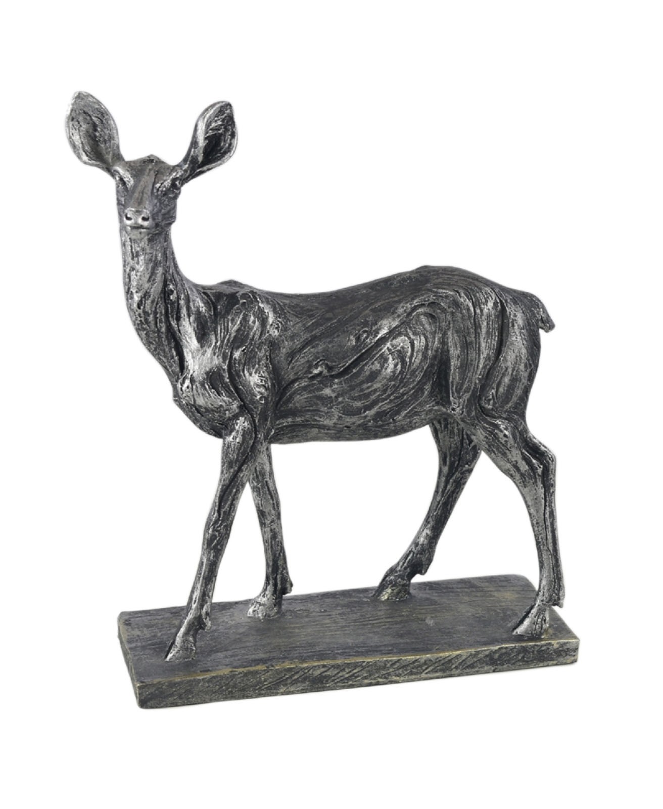 Electroplated Resin Doe / Deer Figure