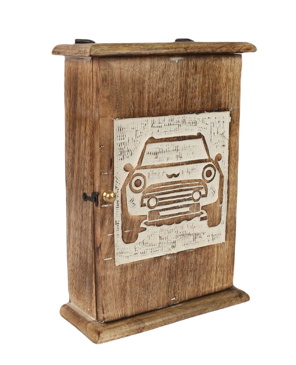 Mango Wood Key Box Car Design