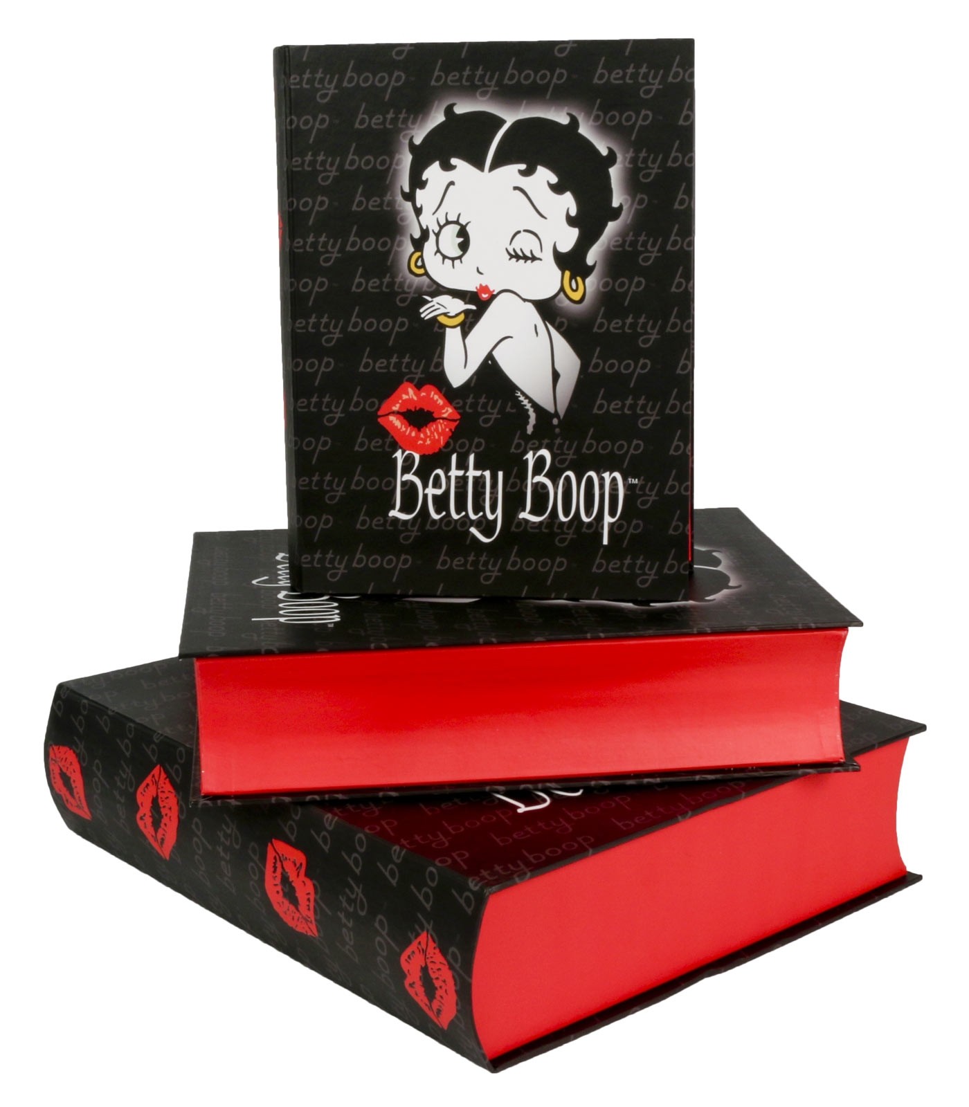 Betty Boop Book Boxes - Set/3