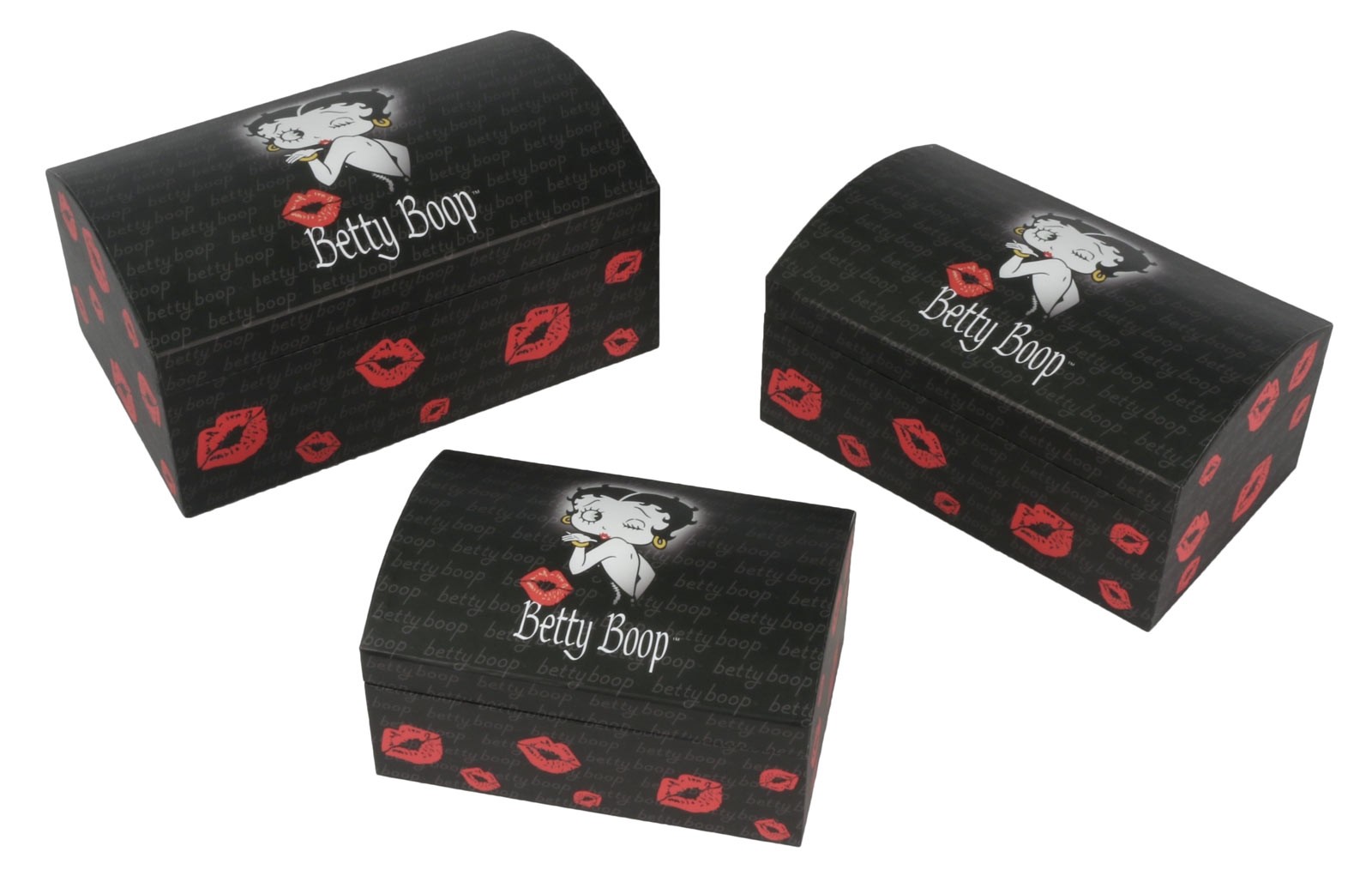 Betty Boop Chest Boxes - Set/3