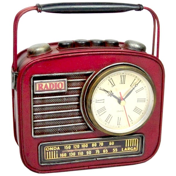 Radio Clock Coin Bank