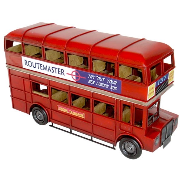 Vintage Red Double Decker Bus