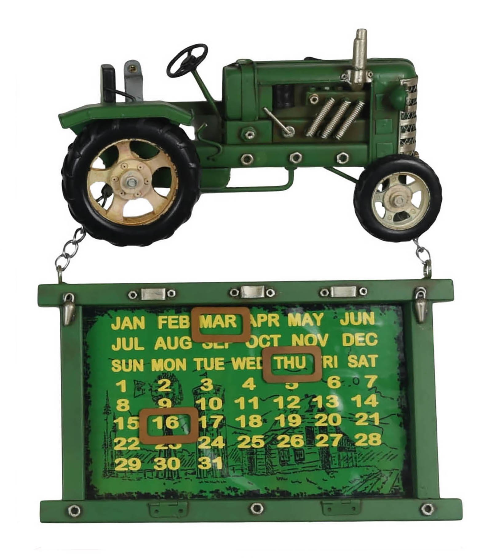 Tractor Wall Hanging Calendar