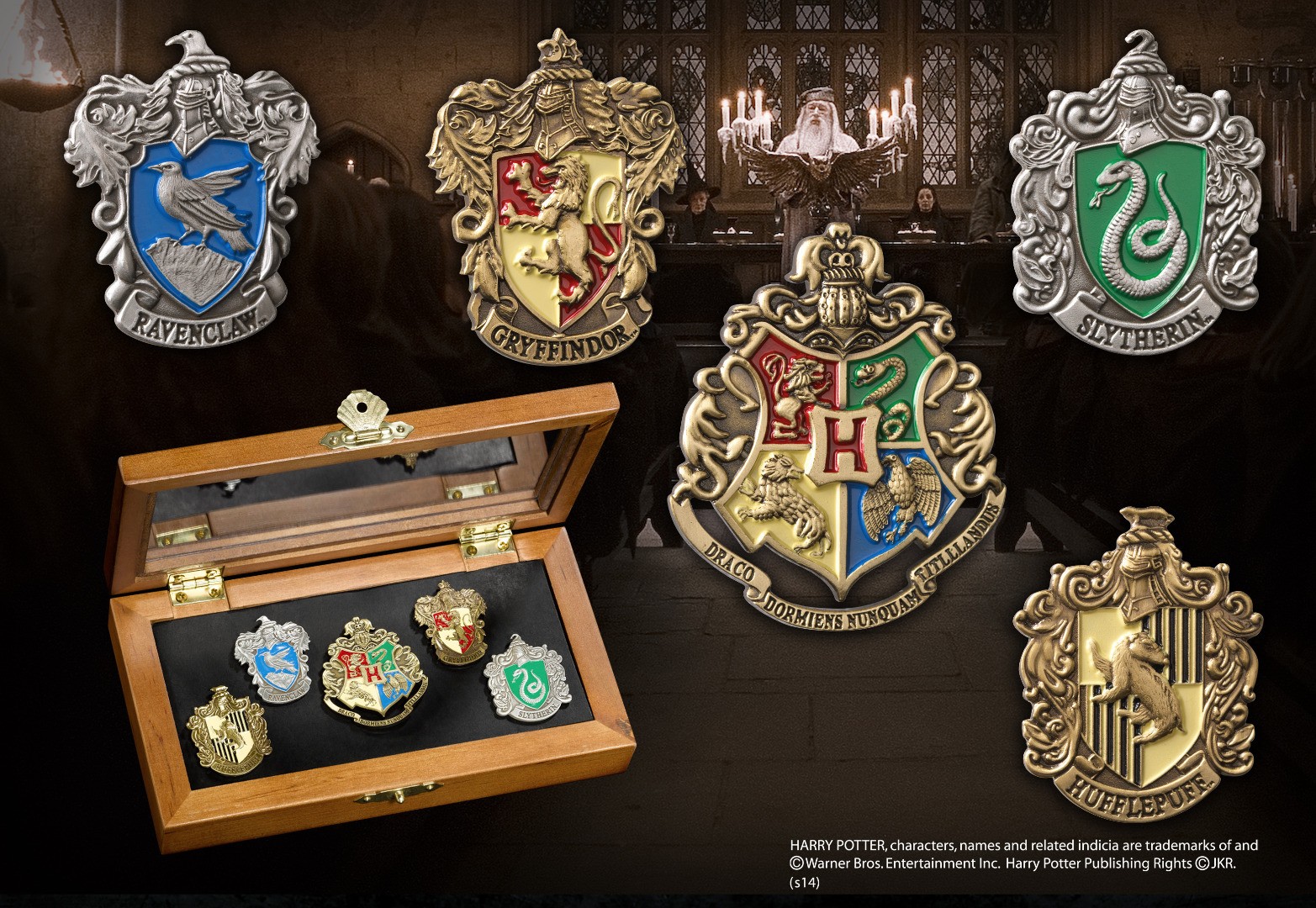 Hogwarts House Pins