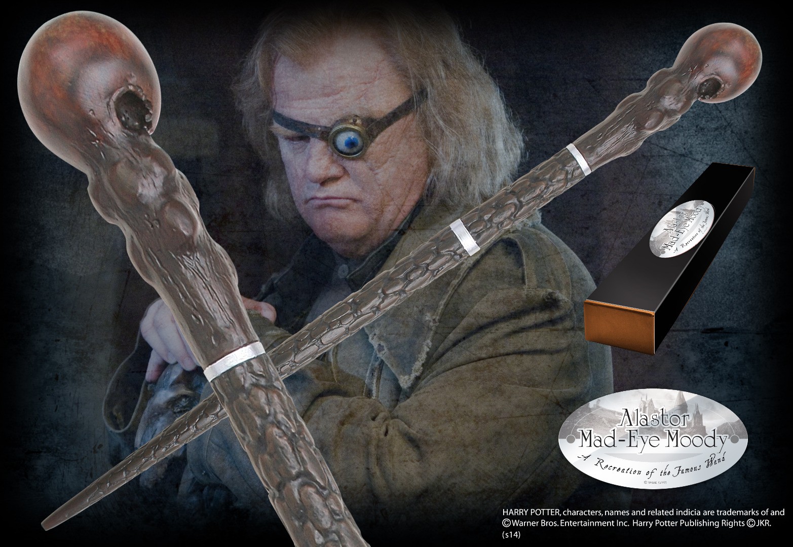 Alastor Mad-Eye Moody Character Wand