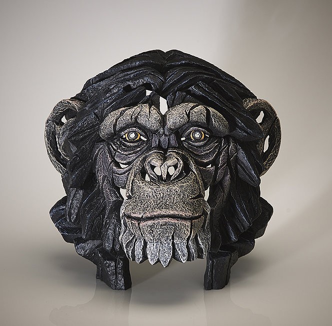 Chimpanzee Bust - 30.5cm