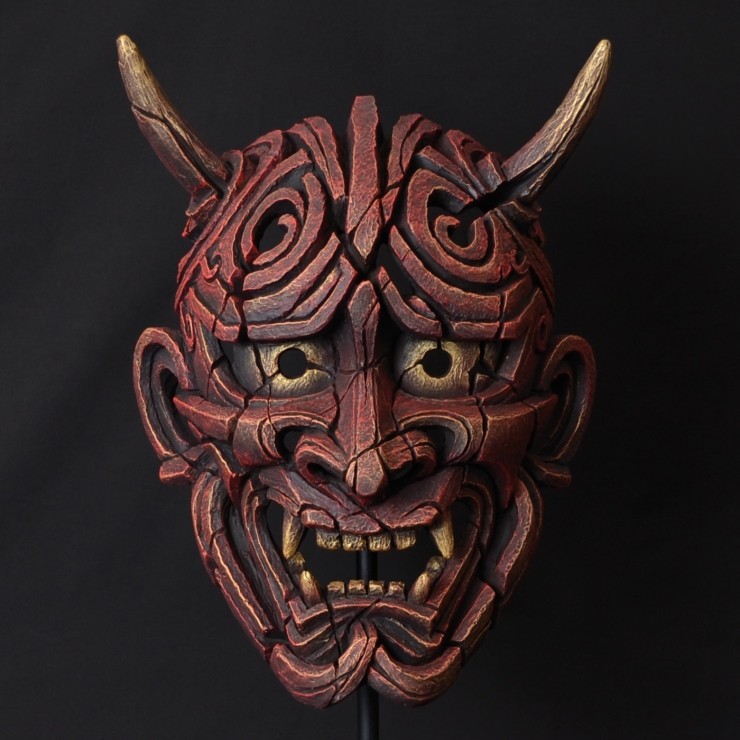 Hannya Mask (Antique Red)