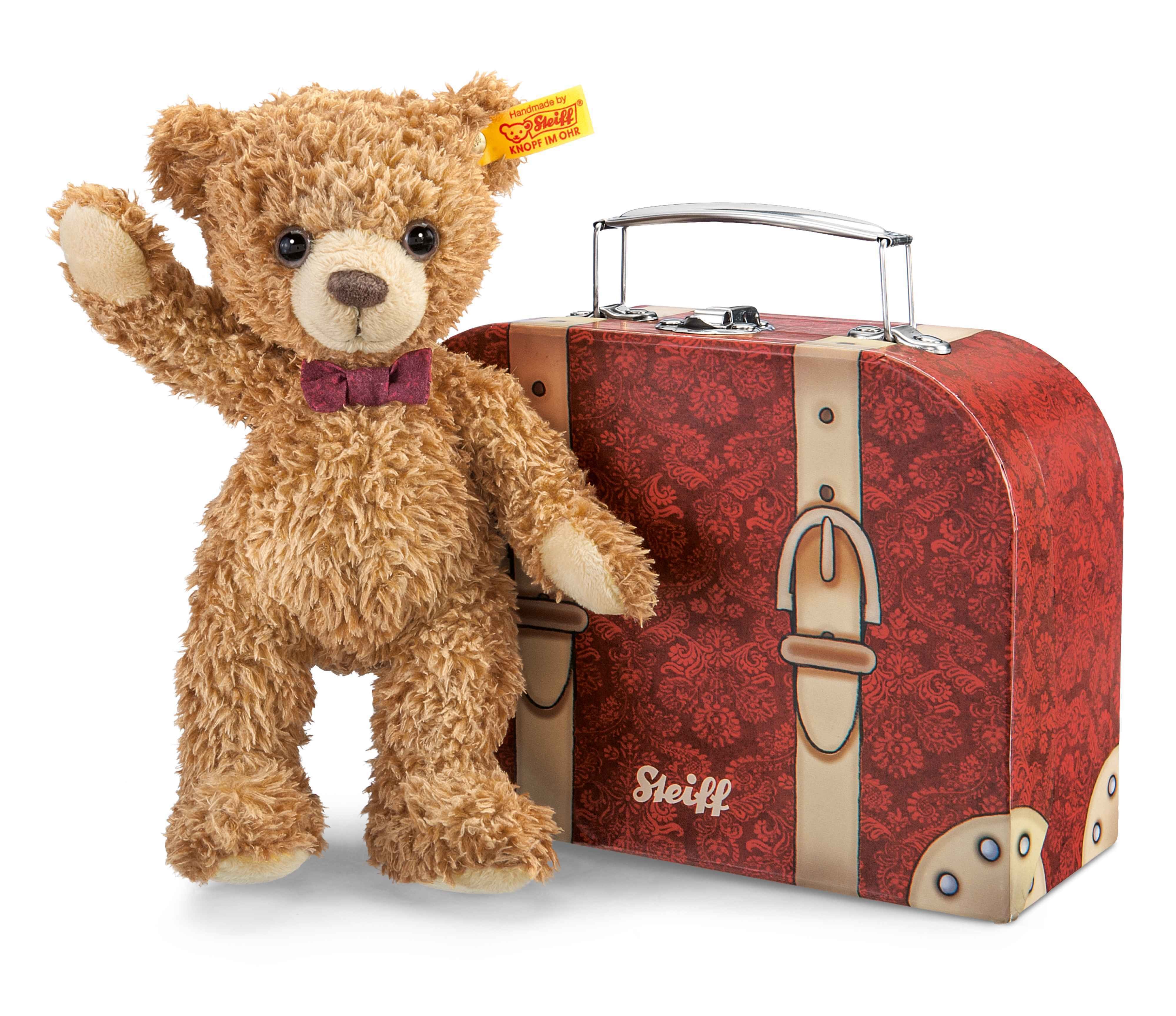 Carlo Teddy Bear In Suitcase