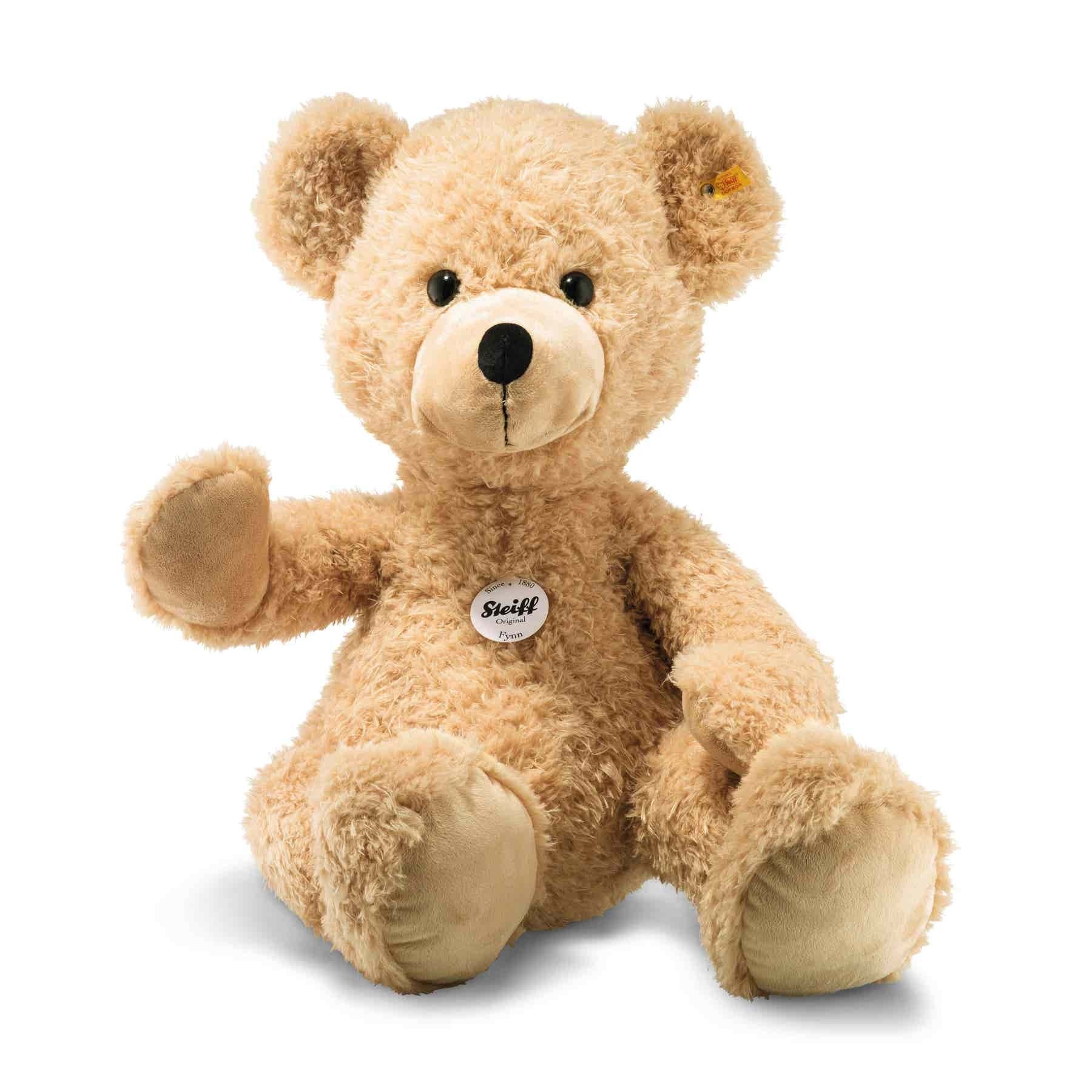 Steiff Fynn Teddy Bear - Beige - Soft Plush - 80cm - 111389