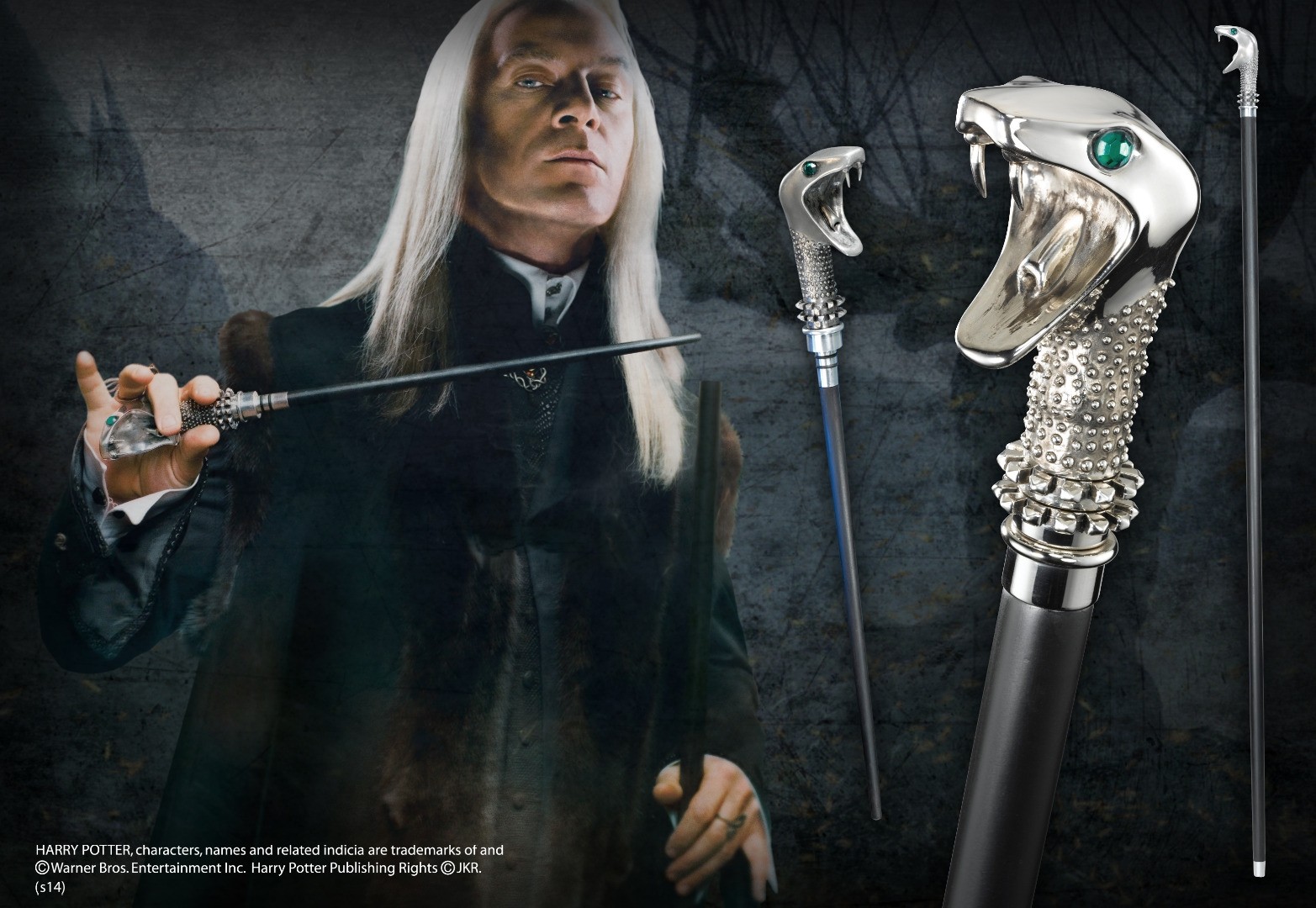 Lucius Malfoy Cane With Wand