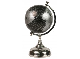 World Globe on Aluminium Stand Dia 19cm