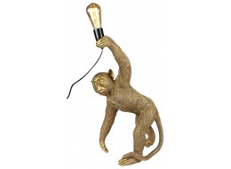 Crouching Monkey Table Lamp + Free Bulb 60cm
