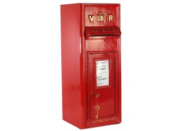 Royal Mail VR Post Box Red 67cm
