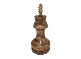 Wooden King Chess Piece 40cm