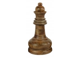 Wooden Queen Chess Piece 36cm