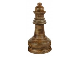 Wooden Queen Chess Piece 36cm