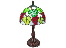 Grape Tiffany Table Lamp 34cm (Small) + Free Incandescent Bulb