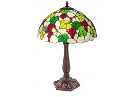 Grape Tiffany Table Lamp 60cm (Large) + Free Incandescent Bulb