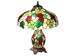 Grape Tiffany Umbrella Lamp 55cm + Free Bulbs